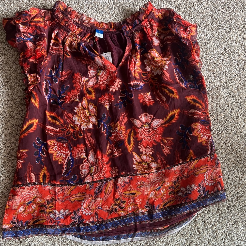 ⭐️ Firm Price⭐️ Medium Floral Top